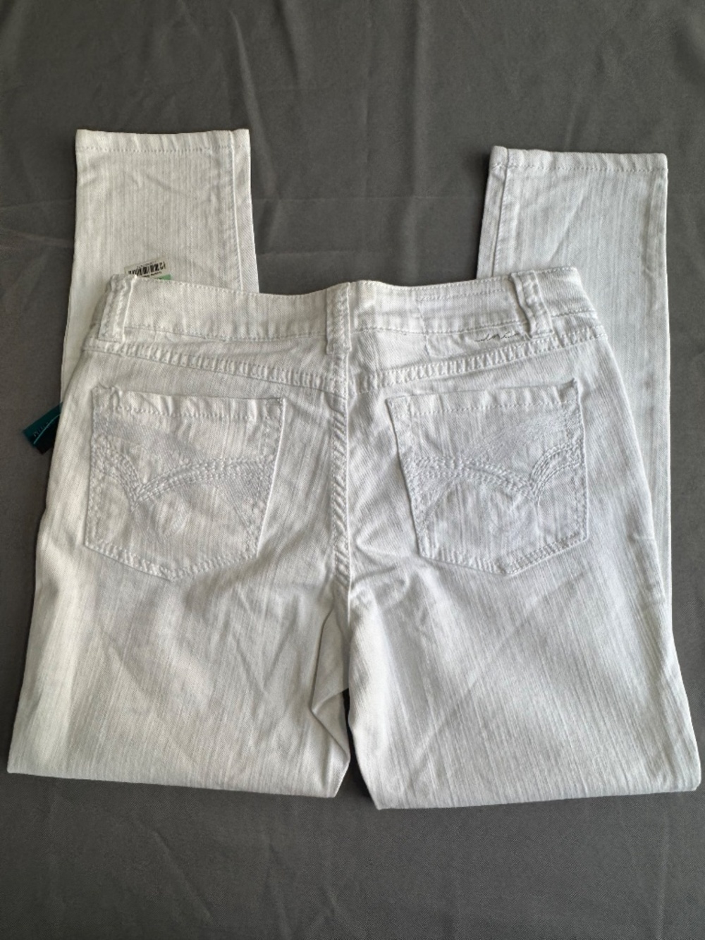 New INC White Skinny Jeans 8 Petite - Picture 4 of 7